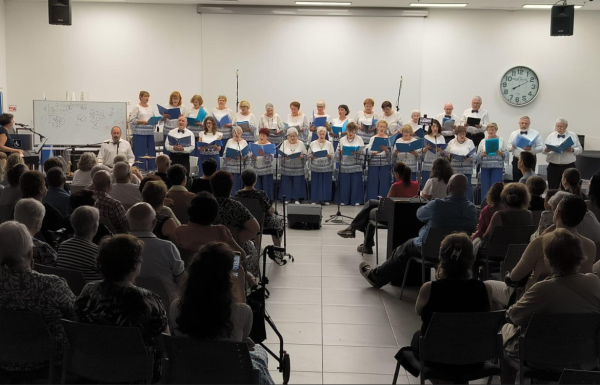 מקהלת "אור דוד": סיכום שנה עם כ-100 משתתפים