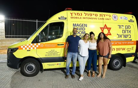 סמ”ר איתמר שמן התנדב במד”א מודיעין ונהרג בעזה – אמבולנס אט”ן נתרם לזכרו