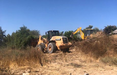 הרחבת פסי אש למניעת שריפות קיץ