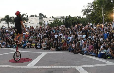 אלפי מבקרים בפסטיבל הקרקס מודיעין מכבים רעות